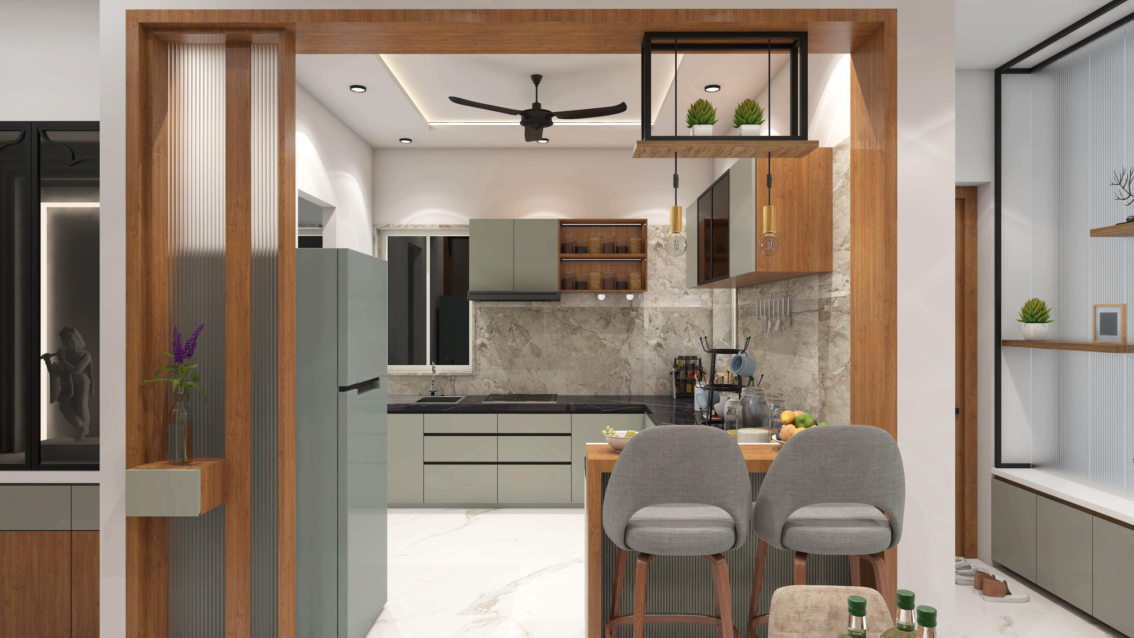 High-Tech Smart Kitchen